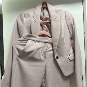 Pink size 0 express full suit